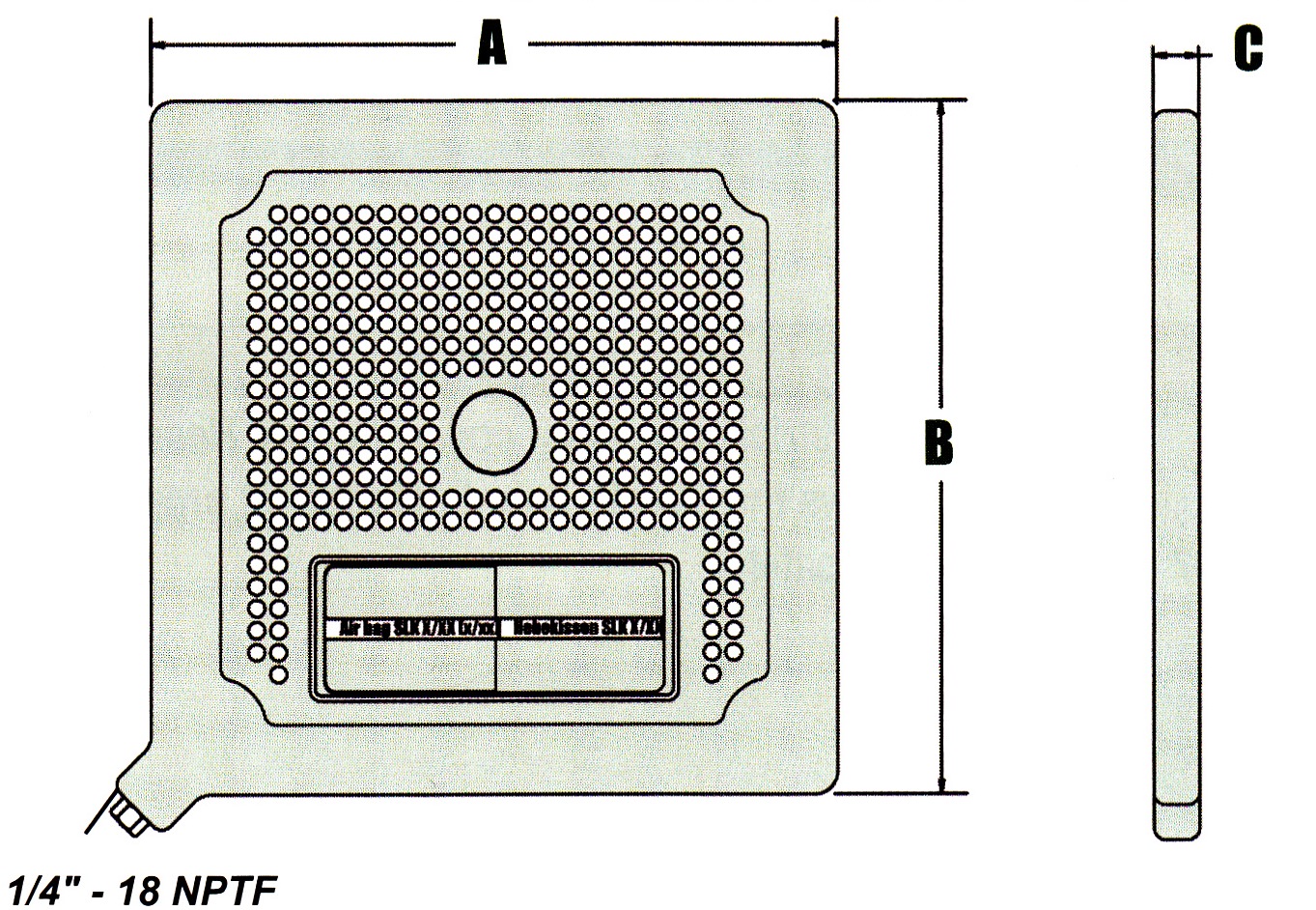 Item B28A, Air Lifting Bag On Metro Hydraulic
