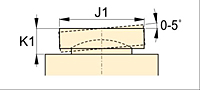 Dimensional Drawing - Optional Tilt Saddle