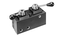 Product Image - “Twin” 4-way/3-position (tandem center) Manual Valve
